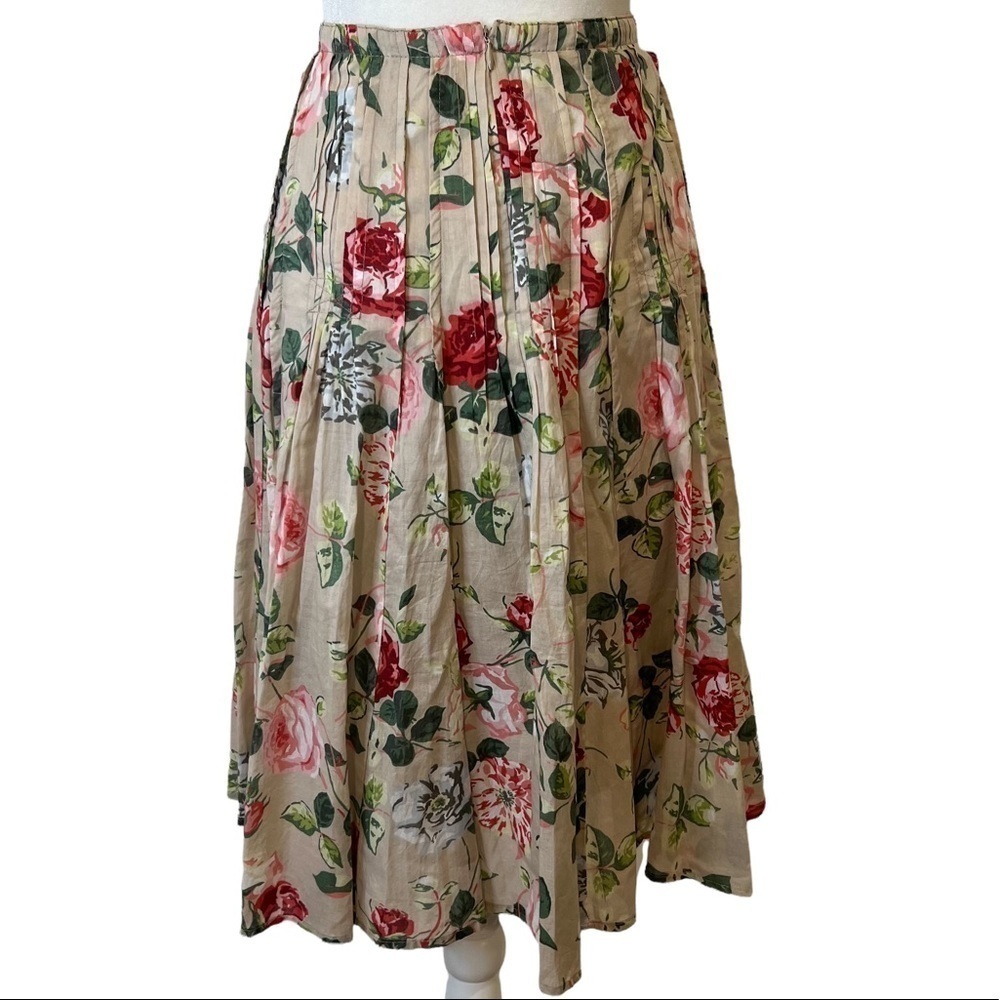 CABI Floral A-Line Skirt - Picture 3 of 5